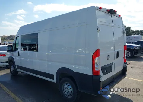 2021 Ram Promaster 2500 High Roof 159 Wb из США, поврежденный, VIN 3C6LRVDG5ME534820